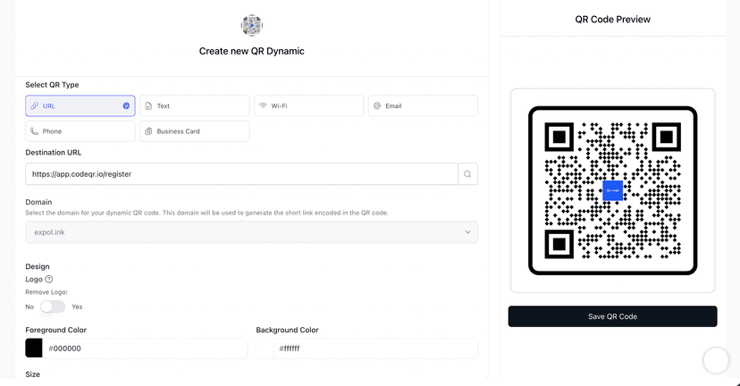 CodeQR Platform